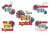 Team Spirit logos - Soleil Design portfolio